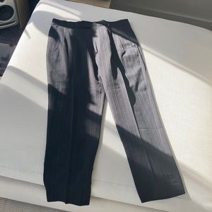 Vintage Navy Blue Pinstripe Pants